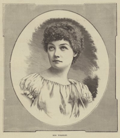 Miss Wolseley door English School