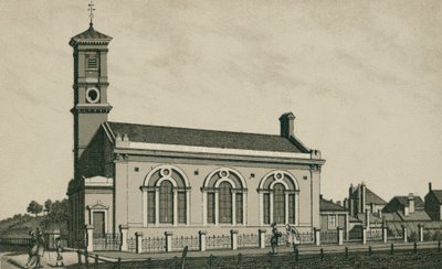 Missiehuis, Dovercourt (litho) door English School