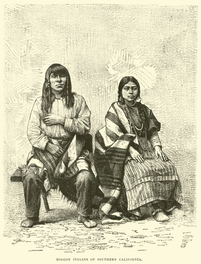 Missie Indianen van Zuid-Californië door English School