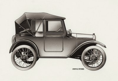 Model T Ford door English School