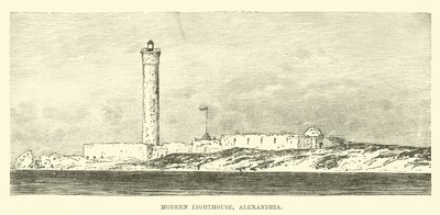 Moderne Vuurtoren, Alexandrië door English School