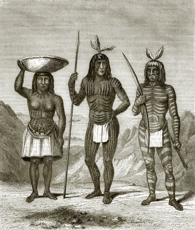 Mohave-indianen door English School