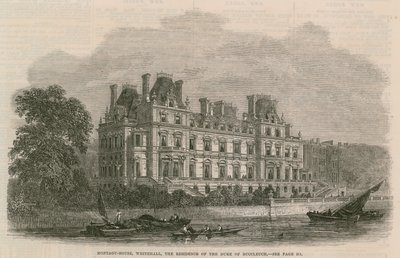 Montagu House in Whitehall door English School