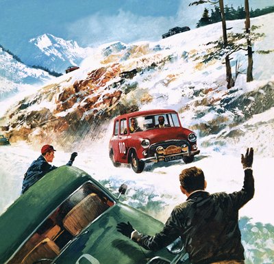 Monte Carlo rally door English School