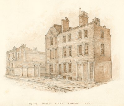 Monte Video Place, Kentish Town, Londen door English School