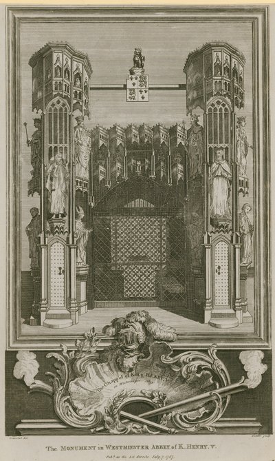 Monument van Koning Hendrik V door English School