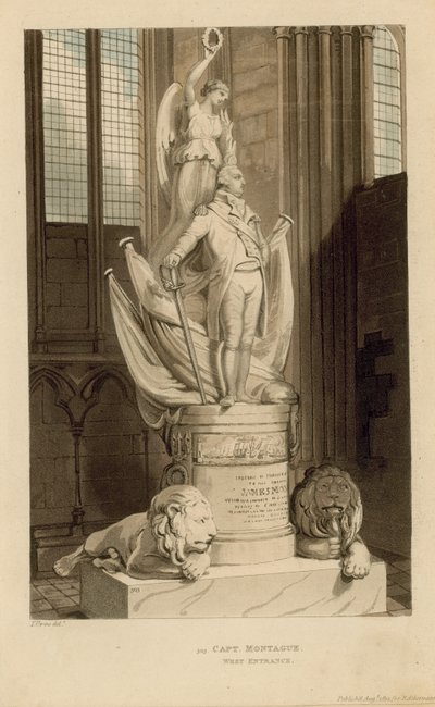 Monument voor Kapitein James Montague door English School