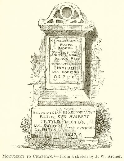 Monument voor Chapman door English School