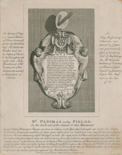 Monument voor Samuel Cowper door English School