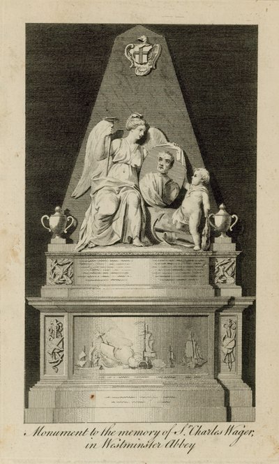 Monument ter nagedachtenis aan Charles Wager door English School