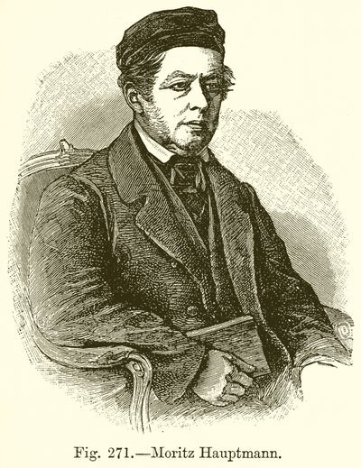 Moritz Hauptmann door English School