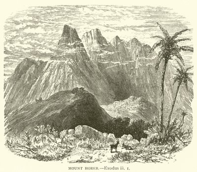 Berg Horeb, Exodus, iii door English School
