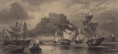Kasteel Mount Orgueil, Jersey door English School