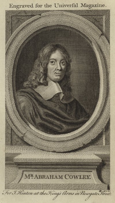 Abraham Cowley door English School
