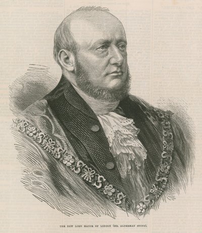 Wethouder Stone, de nieuwe Lord Mayor van Londen door English School