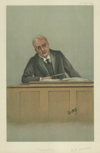 Mr Alfred Chichele Plowden door English School