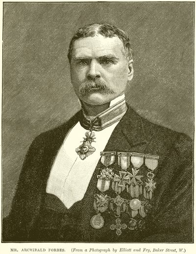 Mr. Archibald Forbes door English School