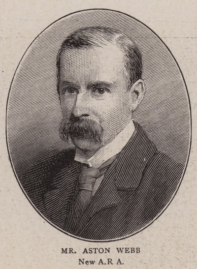 Mr Aston Webb door English School