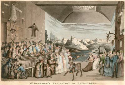 De tentoonstelling van Mr Bullock van Laplanders door English School