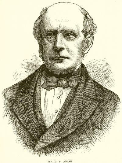 Mr. C. F. Adams door English School