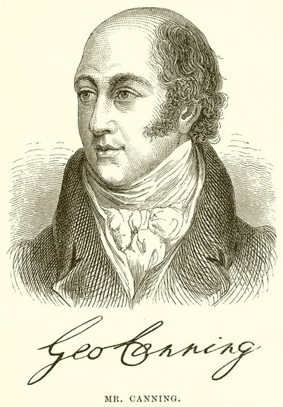 Mr. Canning door English School