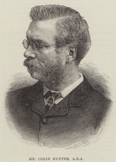 Mr Colin Hunter, ARA door English School