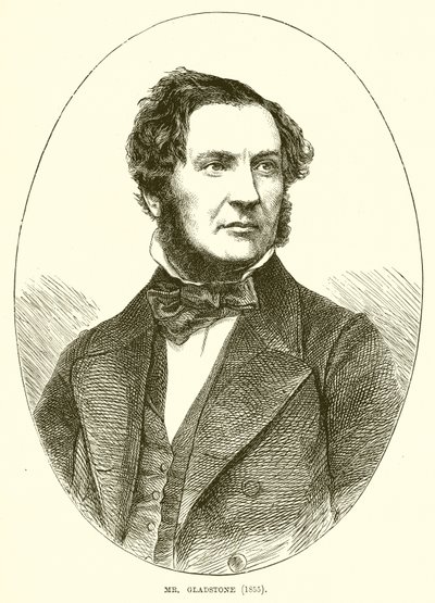 Mr. Gladstone (1855) door English School