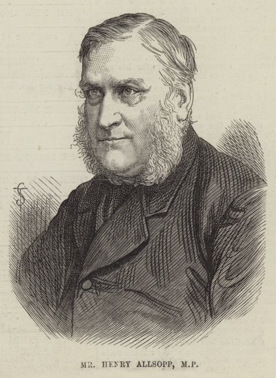 Mr Henry Allsopp, MP door English School