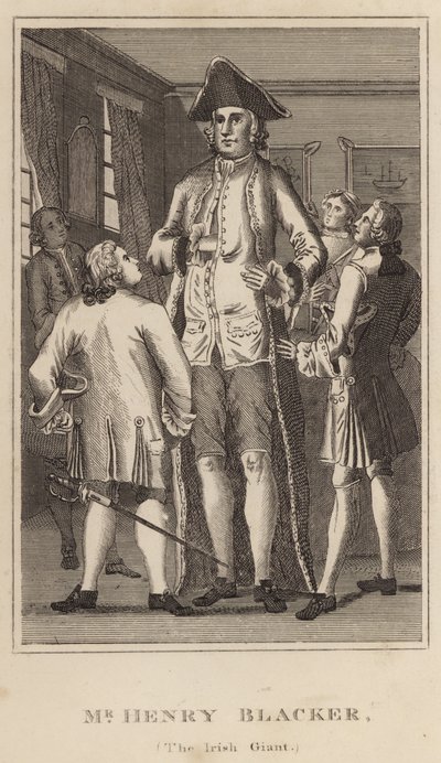 Mr Henry Blacker, de Ierse reus door English School