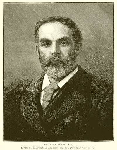 Mr. John Burns, M.P. door English School