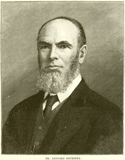 Mr. Leonard Courtney door English School