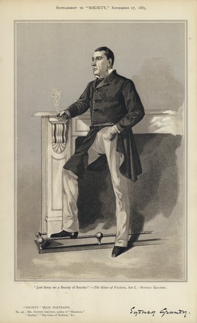 Mr Sydney Grundy door English School