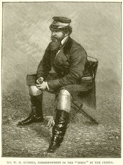 Mr. W. H. Russell, Correspondent van de Times in de Krim door English School