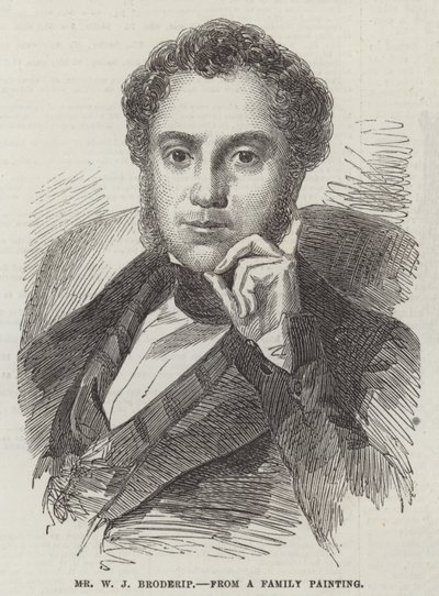 Mr W J Broderip door English School