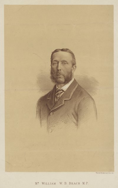 Mr William W B Beach, MP door English School