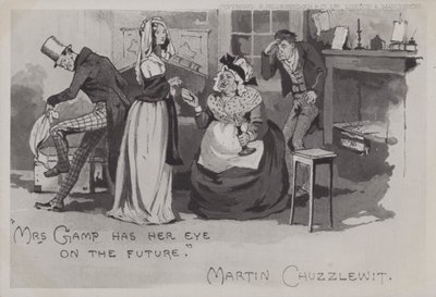 Mevrouw Gamp, Martin Chuzzlewit door English School