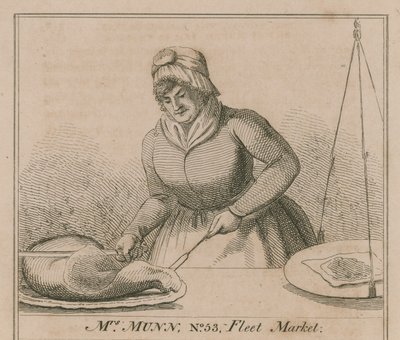 Mevrouw Munn, 53 Fleet Market door English School