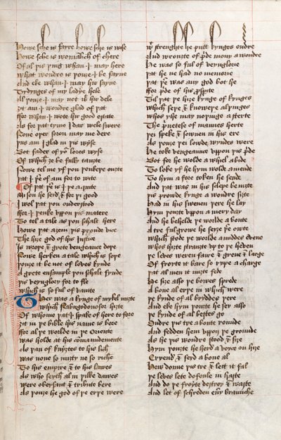 Ms326 f25r, Confessio Amantis door John Gower door English School