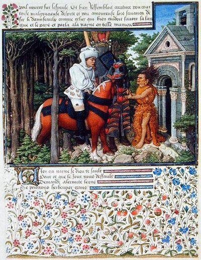 Ms. 2597 Hart en Verlangen spreken met de dwerg, Jaloezie, facsimile editie van 