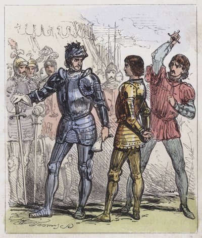 Moord op Prins Edward bij Tewkesbury door English School