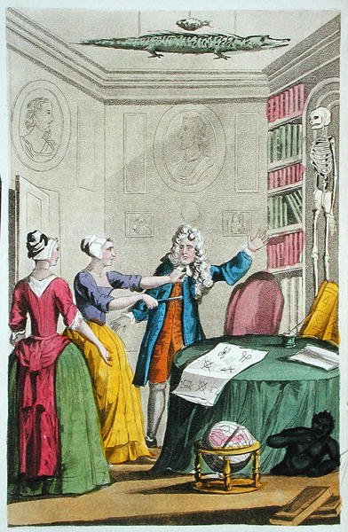 Nan Holland en Tristram Savage beroven Dr. Trotter in Moorfields, illustratie uit 