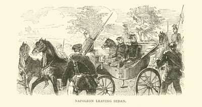 Napoleon verlaat Sedan, september 1870 door English School