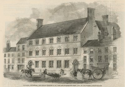 Nationale, Industriële en Zondagscholen van St. Johannes de Evangelist door English School