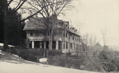 Naulakha Brattleboro, Vermont, V.S., Rudyard Kiplings Amerikaanse huis, uit Something of Myself, door Rudyard Kipling, gepubliceerd in 1937 door English School