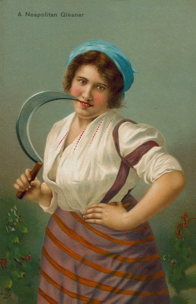 Napolitaanse spreeuw (chromolitho) door English School