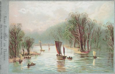 Bij Brentford aan de rivier de Theems door English School