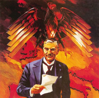 Neville Chamberlain en zijn waardeloos stuk papier door English School