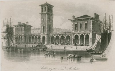 Nieuwe Billingsgate Markt door English School