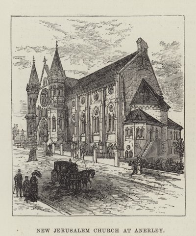 De Nieuwe Jeruzalemkerk in Anerley door English School
