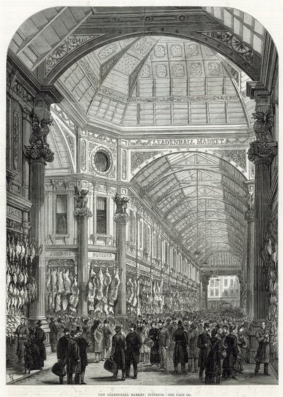 Nieuwe Leadenhall Market door English School